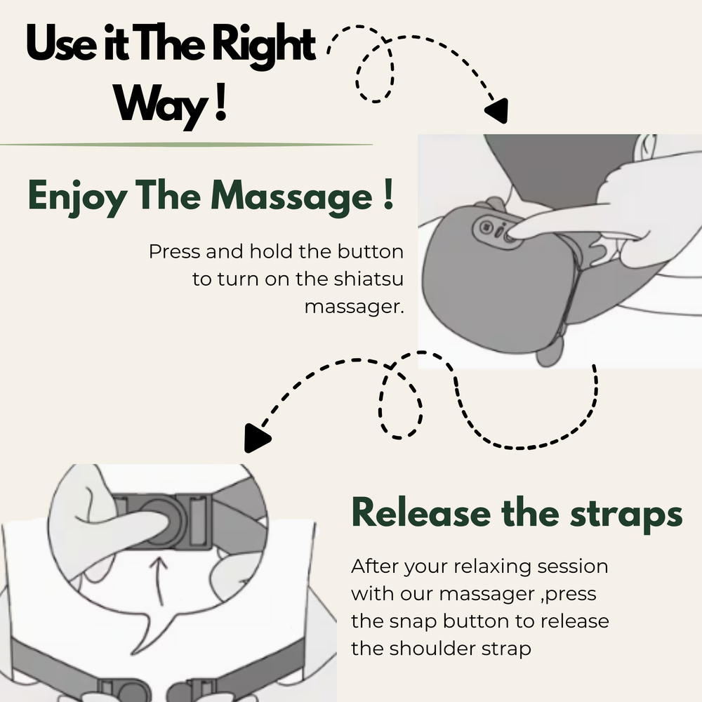 Shade Leur's Shiatsu Turtle Neck Massager