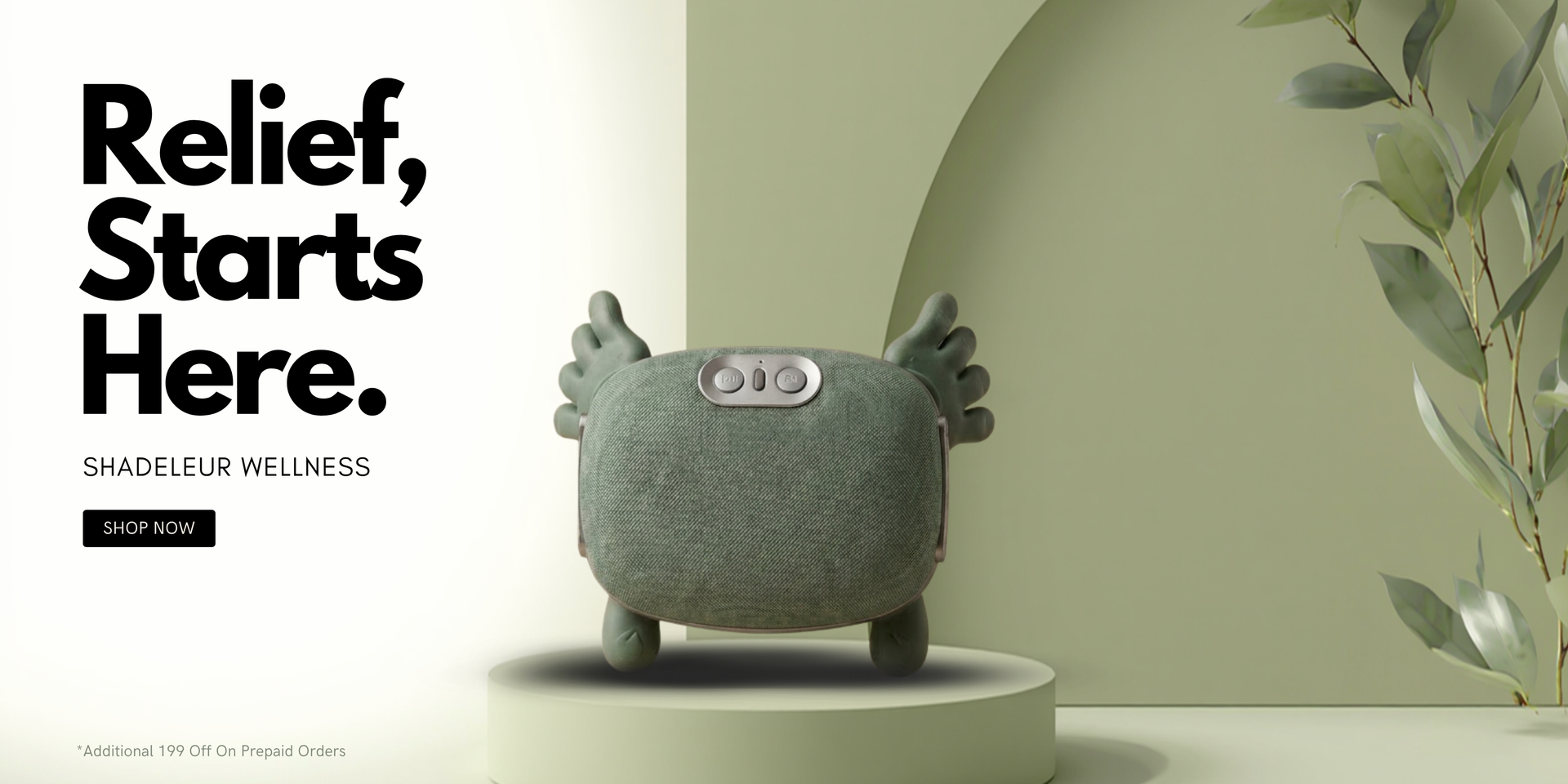 Shiatsu Turtle Neck Massager