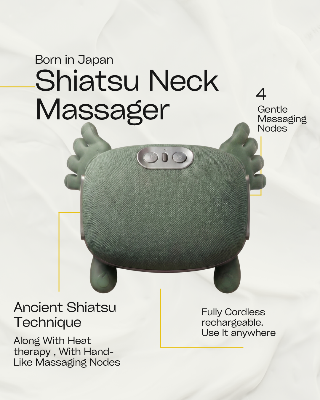 Shiatsu Turtle Neck Massager