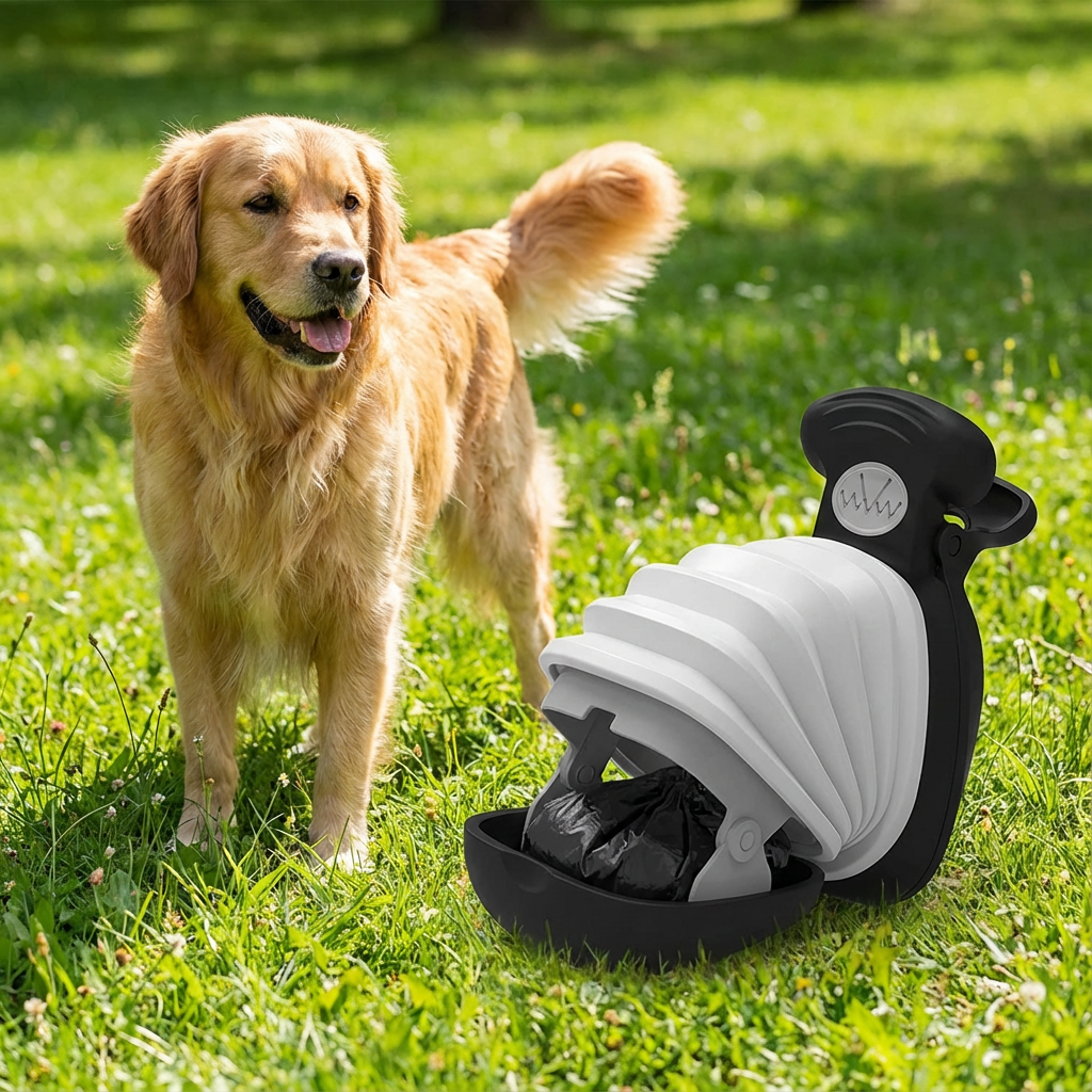 🐾 Foldable Pet Pooper Scooper – Keep Walks Clean