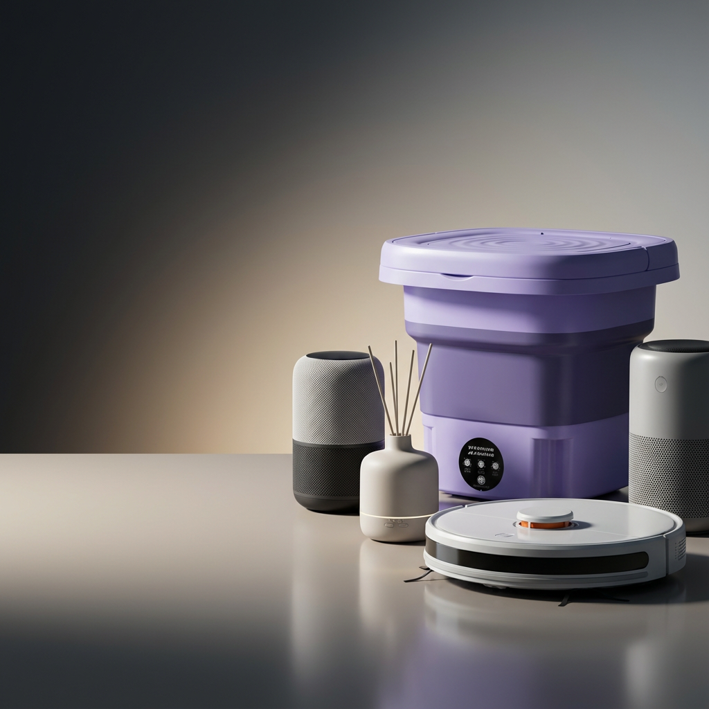 Portable Foldable Electric Washing Machine