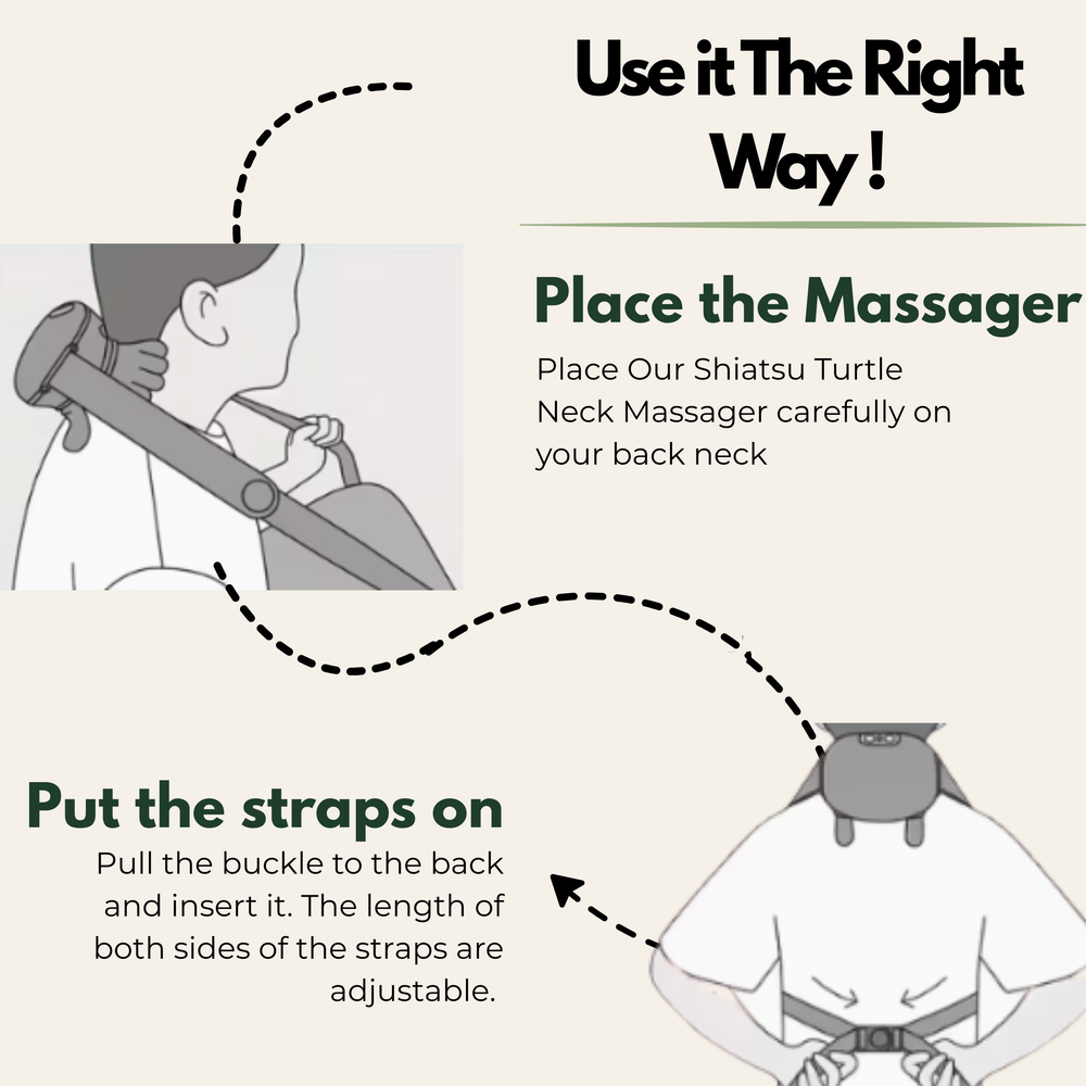 Shade Leur's Shiatsu Turtle Neck Massager