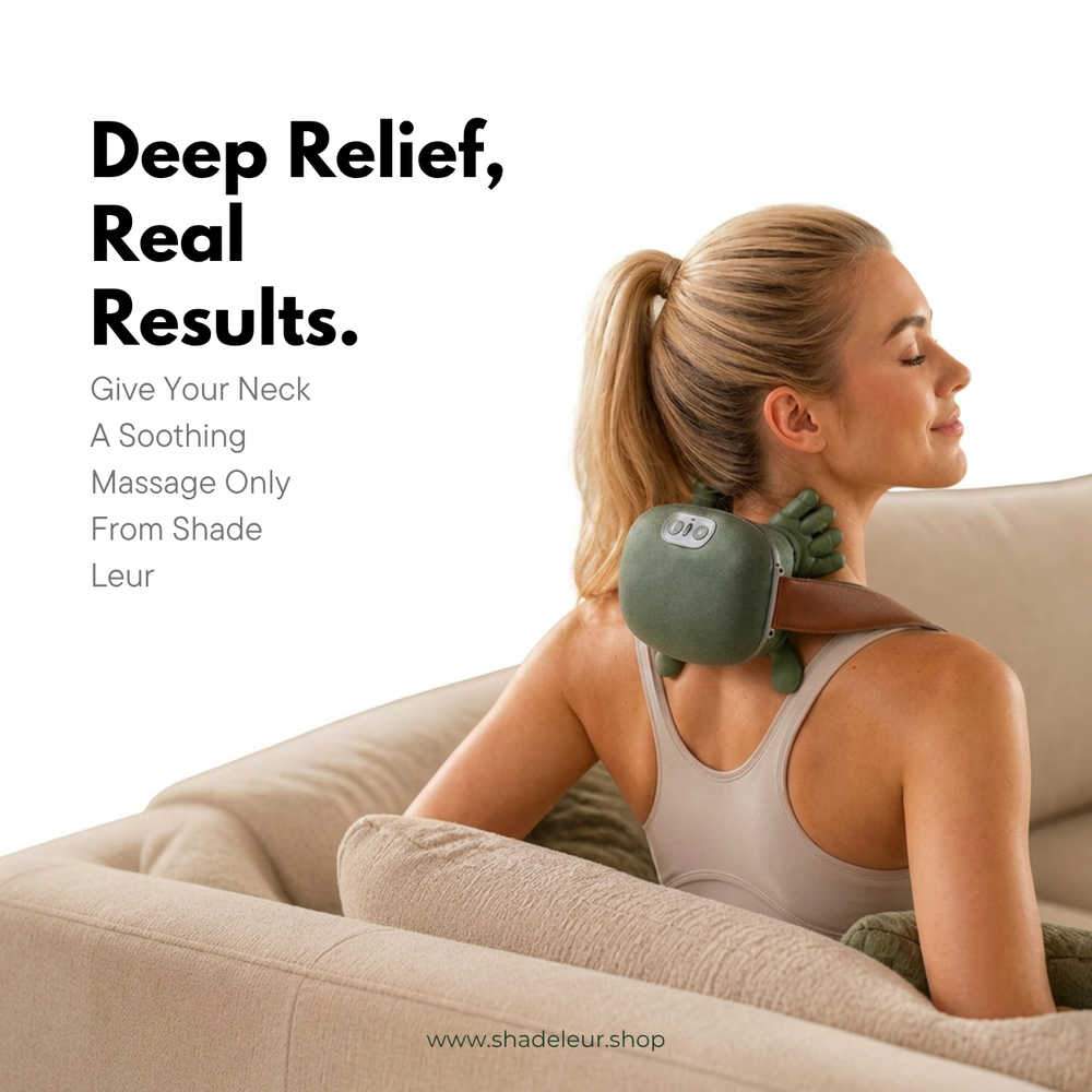 Shade Leur's Shiatsu Turtle Neck Massager