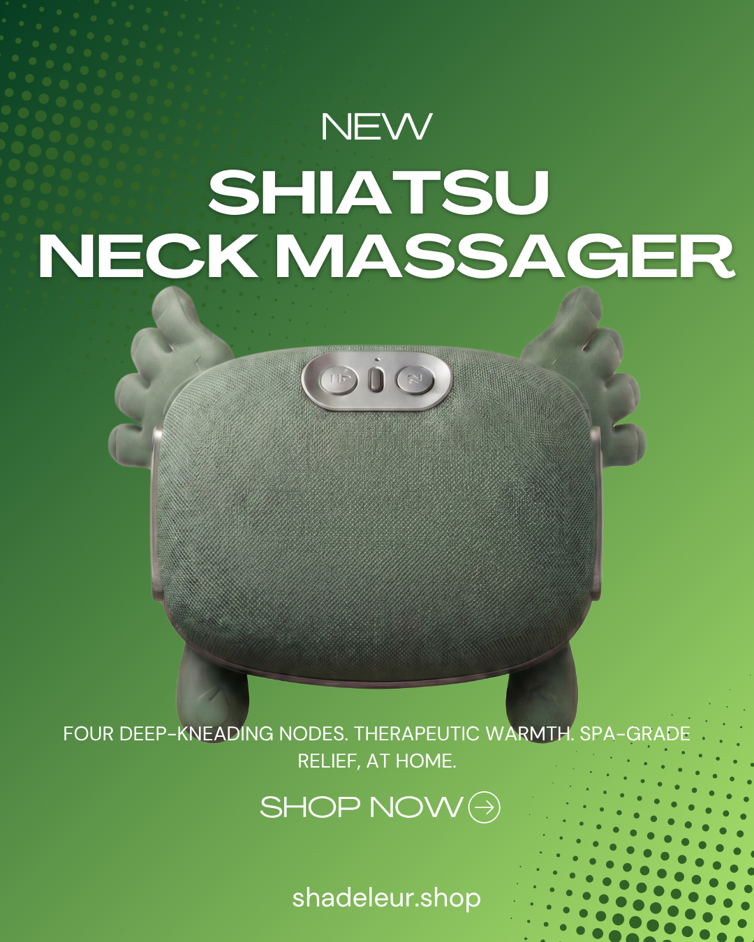 Shiatsu Turtle Neck Massager