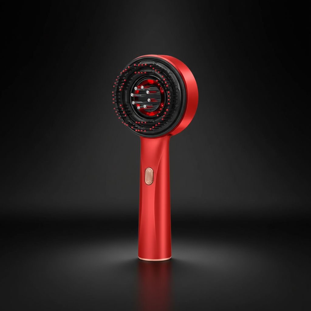 Shiatsu 3-in-1 Scalp Comb Massager
