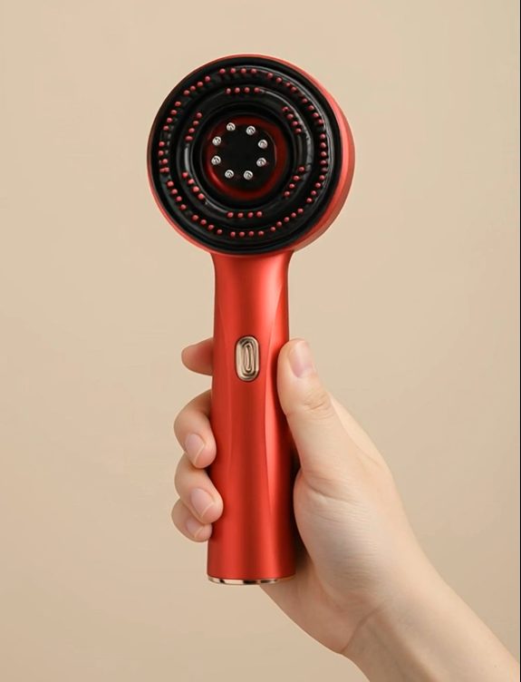 Shiatsu 3-in-1 Scalp Comb Massager