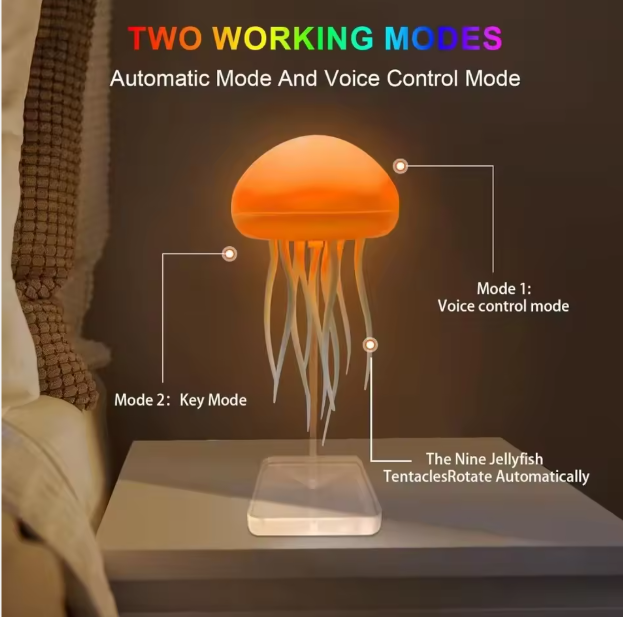 Floating Jellyfish Lamp