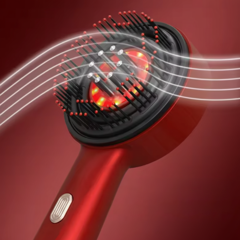 Shiatsu 3-in-1 Scalp Comb Massager