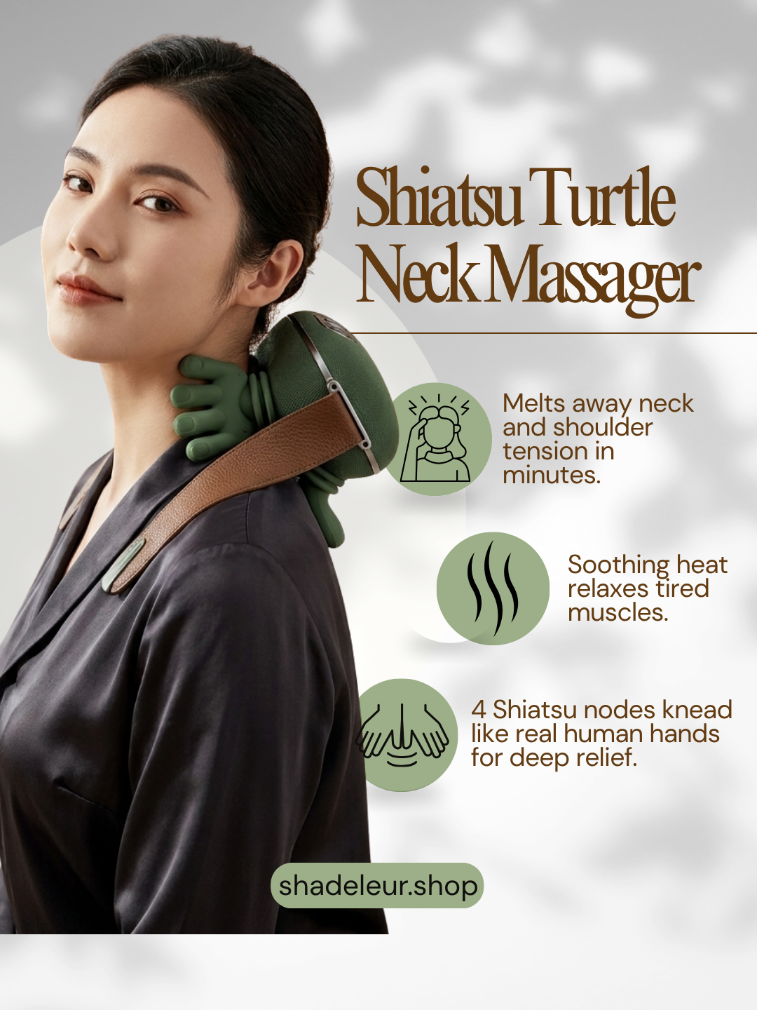 Shiatsu Turtle Neck Massager
